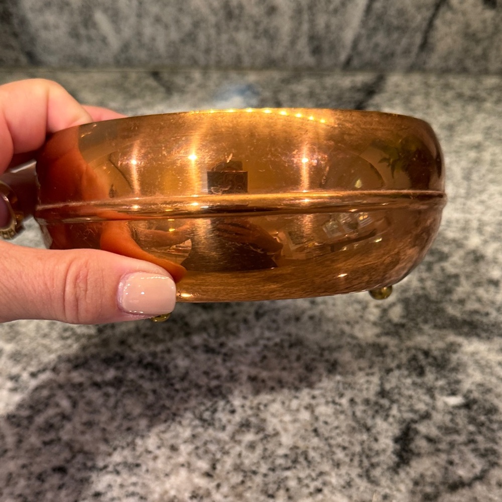 Copper Bowl, Planter, Catchall!